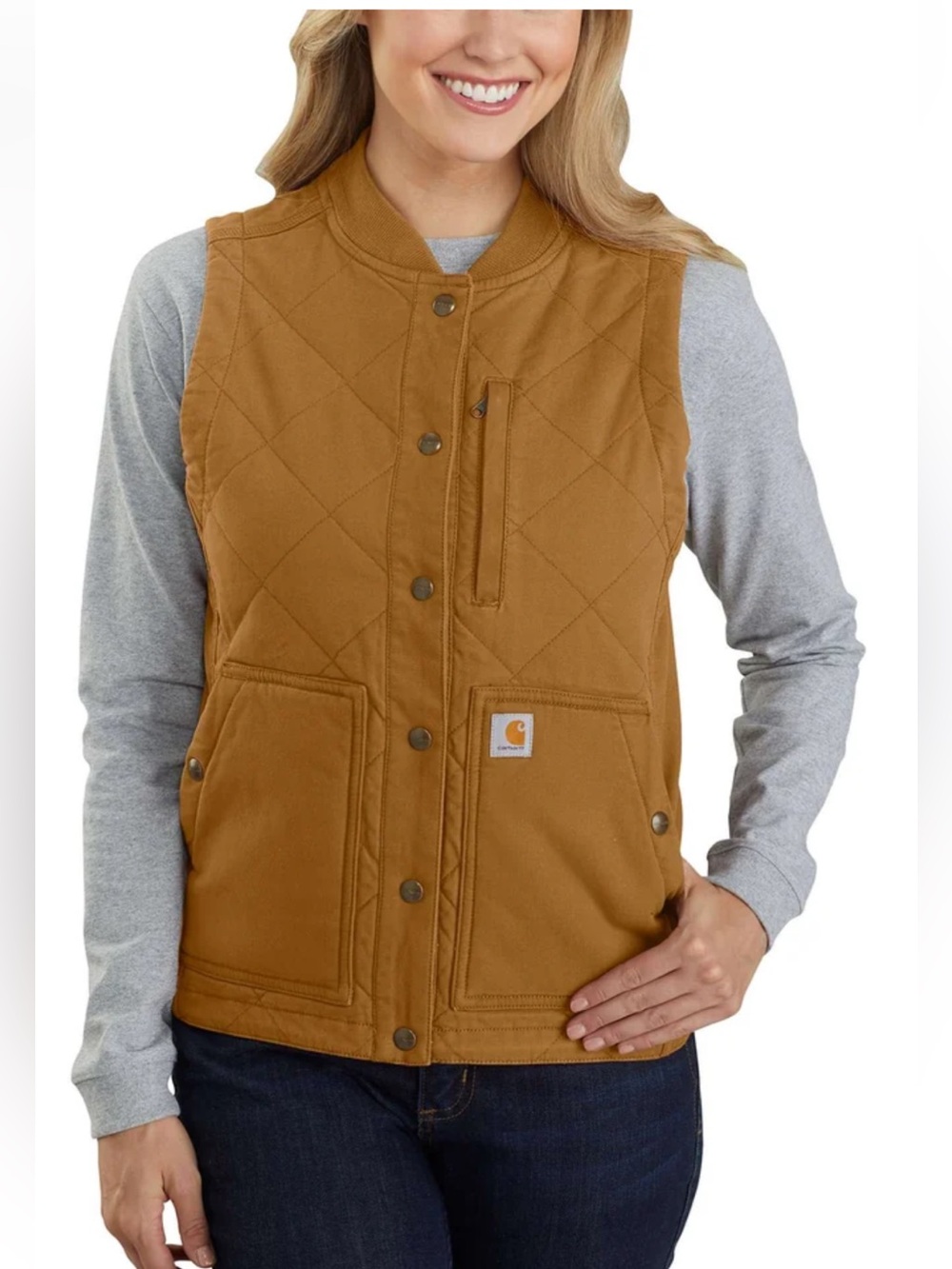 Carhartt Quilted Rugged Relaxed Fit Vest